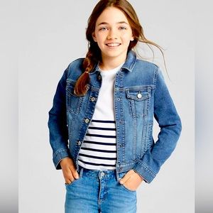 NWOT Kids Icon Denim Jacket size XL